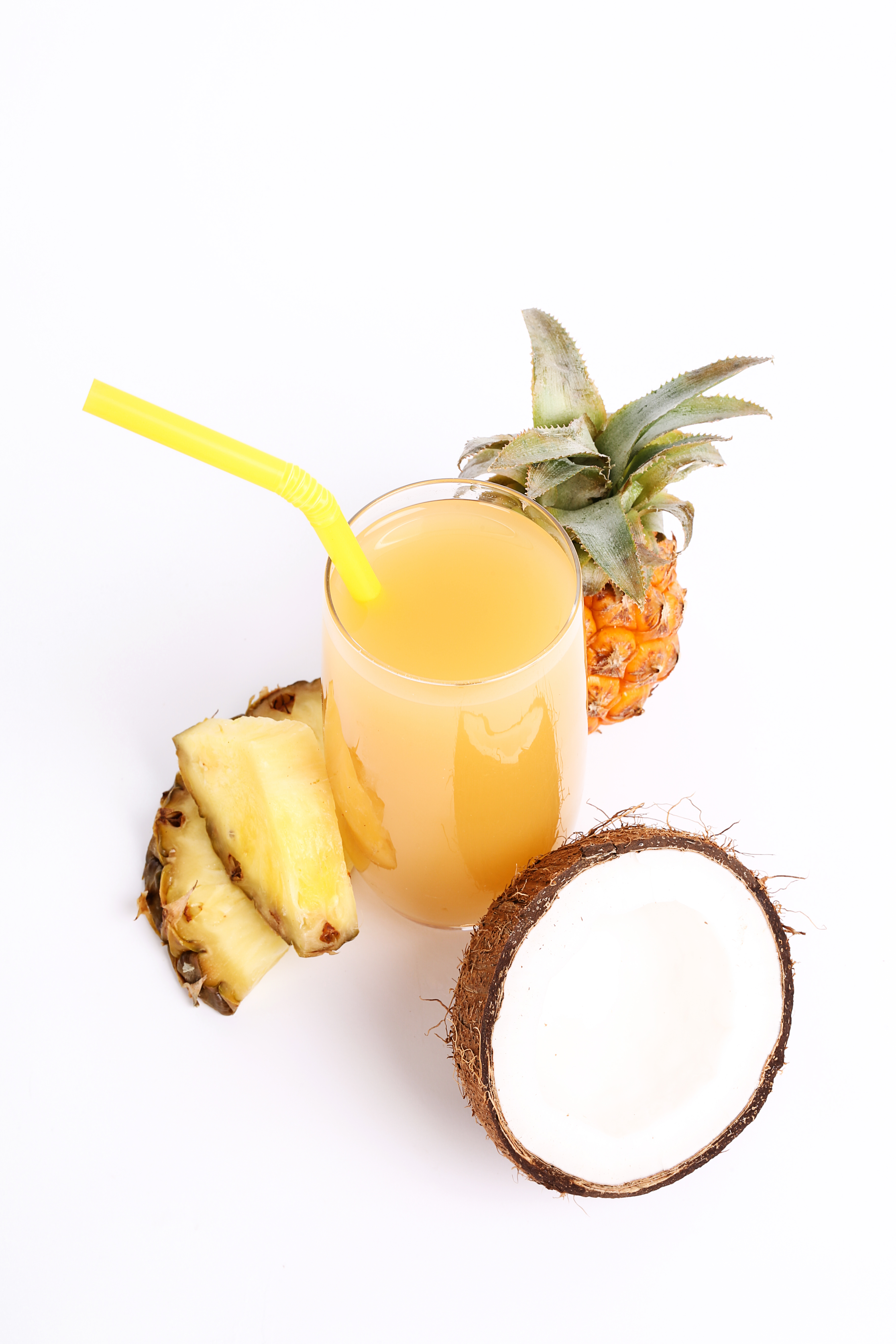 Pineapple and Coconut Smoothie Image